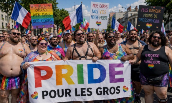 Marche contre la grossophobie en France