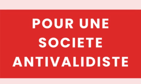 Pour que l'antivalidisme soit porté par le Parti Socialiste