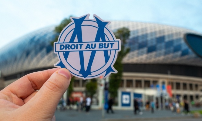 Les supporters de l'Olympique de Marseille demandent le départ de Franck McCourt.