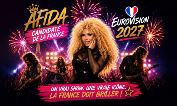 ENVOYONS AFIDA TURNER À L’EUROVISION 2027 !