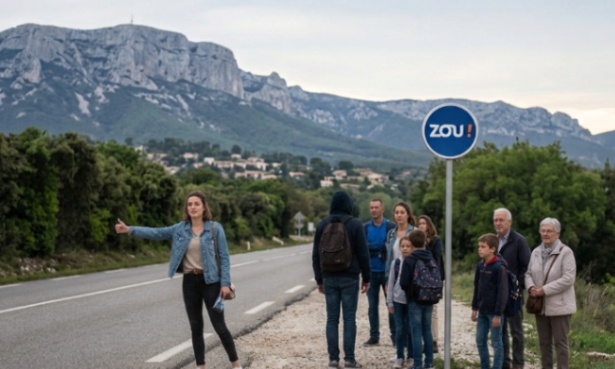 Pour le retour des bus dans le centre de Nans-les-Pins et la sécurité de nos enfants