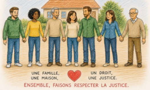 Pour qu’une famille de notre village puisse enfin retrouver son chez-soi !