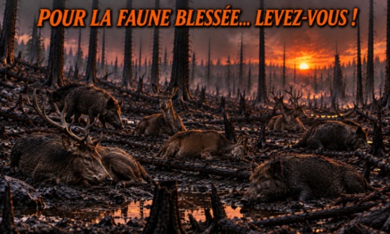 Incendies : suspension de la chasse, pour une année, sur tout le territoire