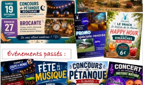 Pour la fin de la censure et le soutien aux animations du Camping Municipal de Saâcy/Marne