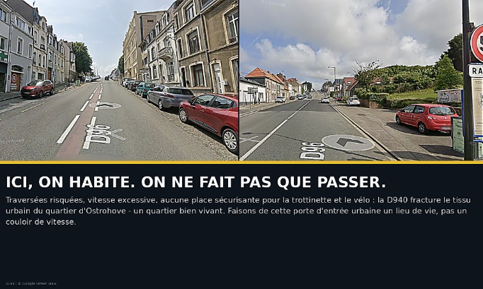 Pour une Route de Paris (St Martin Boulogne) mieux partagée et accessible à tous !