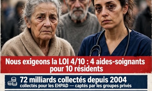 L'argent public doit servir &agrave; nos a&icirc;n&eacute;s pour les ephad et pas aux dividendes