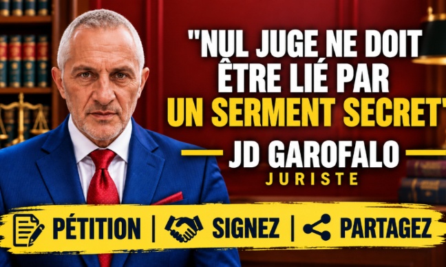 NUL JUGE NE DOIT ETRE LIE PAR UN SERMENT SECRET