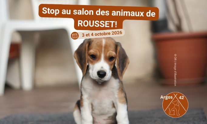 Stop au salon des animaux de compagnie de Rousset