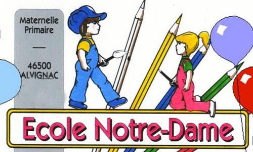 Non à la fermeture de l'école Notre-Dame à Alvignac