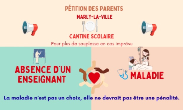Cantine à Marly-la-Ville : les économies ne doivent pas se faire sur le dos des familles