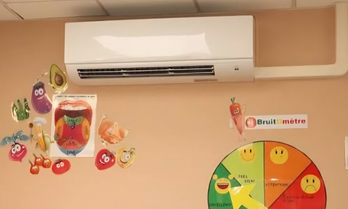 Pour la climatisation des écoles primaire et maternelle de La Celle