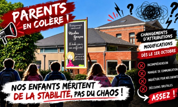 Stop aux changements d'enseignant en début d'année scolaire