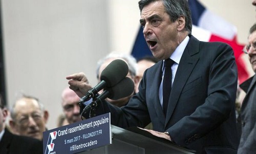 Soutien à François Fillon de ceux qui n'ont pas pu se rendre au Trocadéro