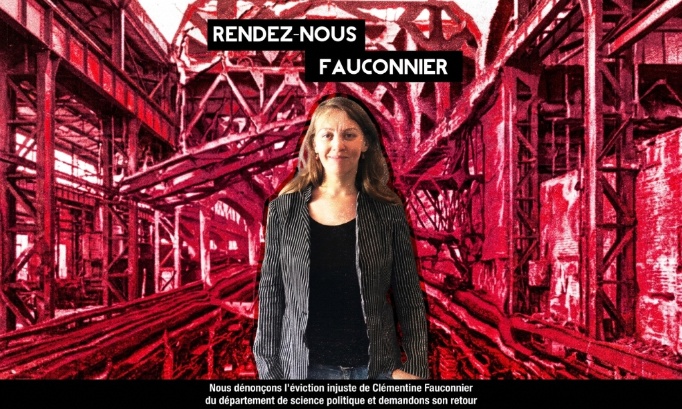 Pour le retour de Mme Fauconnier au sein de la Licence Science Politique