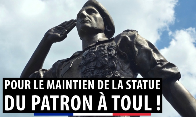 Pour le maintien de la statue du Patron à Toul !