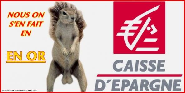 Contre les frais abusifs et injustifiés de la Caisse d'Epargne