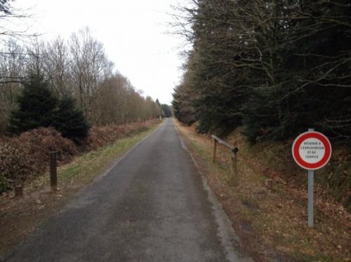 Défendre la libre circulation en fôret domaniale