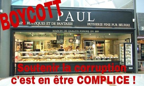 Boycott des boulangeries Paul