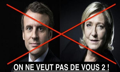 Anti Macron et Anti Le Pen, on ne veut pas d'eux !