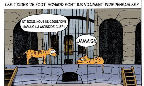 Stop à l'exploitation des tigres dans Fort Boyard