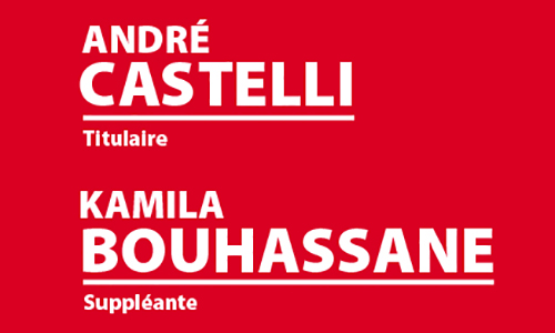 Appel aux syndicalistes pour soutenir André Castelli aux législatives