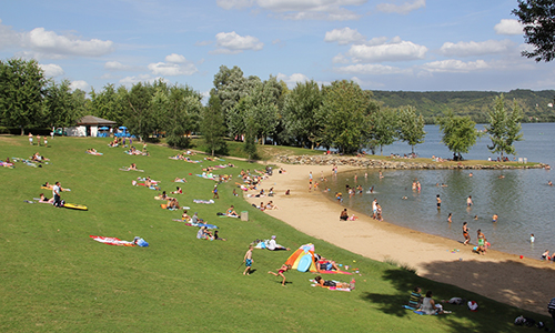 Pour l'entrée à 1€ sur la base de loisirs du Val de Seine !