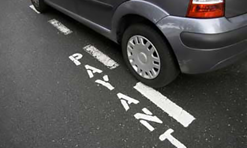 Non à la mise en service du Stationnement Payant