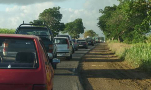 Embouteillage de la Boucan