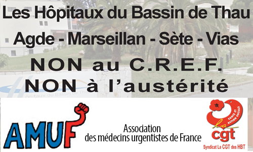 Sauvons l'hôpital public de Sète et du Bassin de Thau