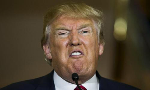 Non à la venue de Donald Trump le 14 Juillet