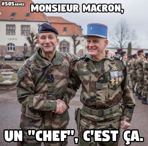 Pour le retour du Général Pierre de Villlers