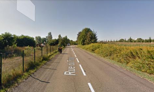 Demande d'aménagement d'une piste cyclable sur la rue du triage à Hoenheim