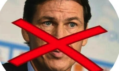 Pour la démission de Rudi Garcia de son poste entraîneur à l'Olympique de Marseille