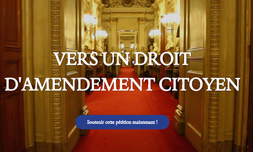Pour un droit d’amendement citoyen