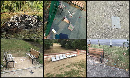 Non à la délinquance au Parc De La Paderne