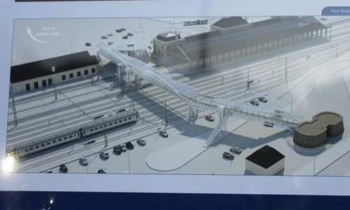 Contre le téléphérique de Orléans/Fleury à 40M€ et pour une passerelle