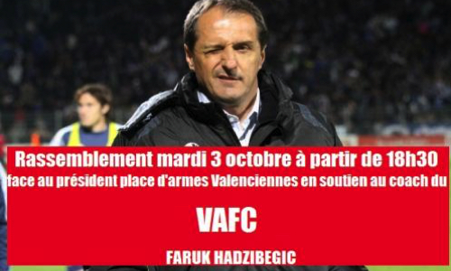 Réintégration de notre coach au VAFC Faruk Hadžibegić