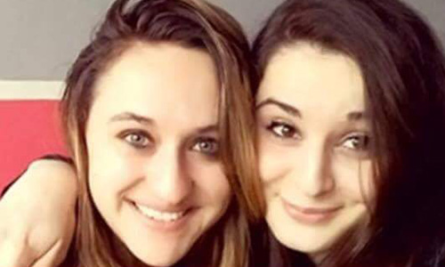 La Légion d'honneur pour Mauranne et Laura.