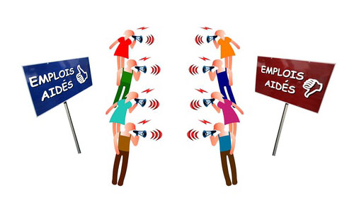 Non à la suppression des contrats aidés