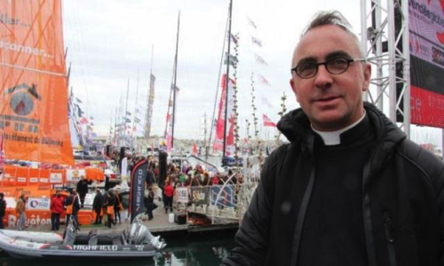 Gardons notre abbé, Vincent Lautram, aux Sables d'Olonne