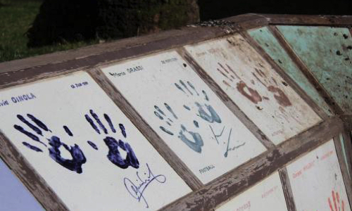 L'allée des champions, menacée de destruction.