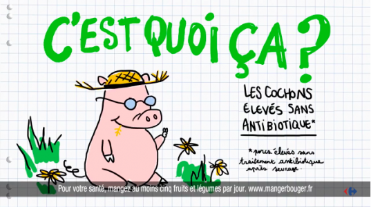 Stop aux pubs Carrefour