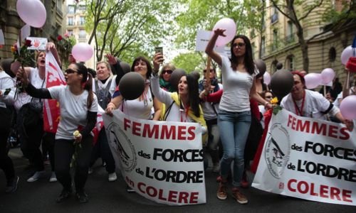 M. Collomb, les femmes des Forces de l'Ordre sont en Colère