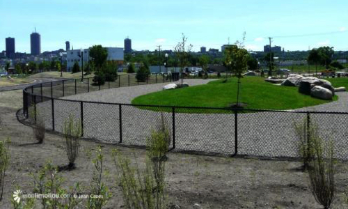 Pour la création d'un parc canin clôturé : Suresnes/ Puteaux.
