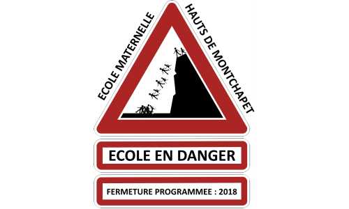 Non à la fermeture de l'école maternelle Hauts de Montchapet !