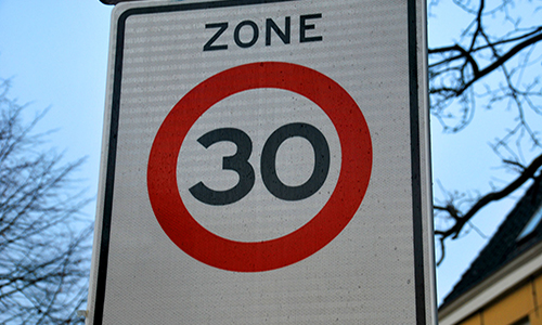 Pour l'intégration d'une zone 30 au virage du vivier