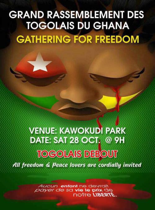 Pour la démission immédiate du président du Togo : Faure Gnassingbé