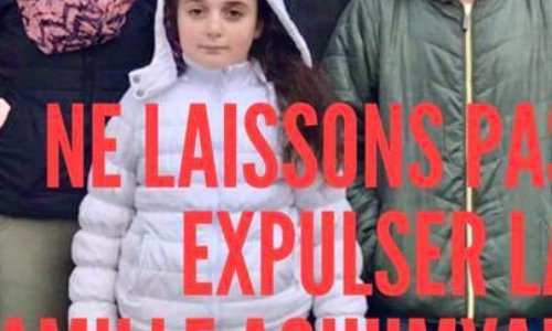 Ne laissons pas expulser la famille Aghumyan