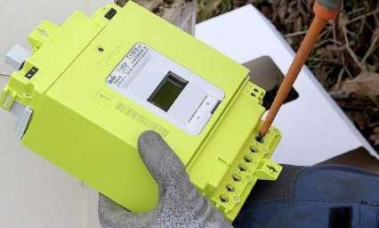 Pas de Linky à l'école de Vœuil-et-Giget