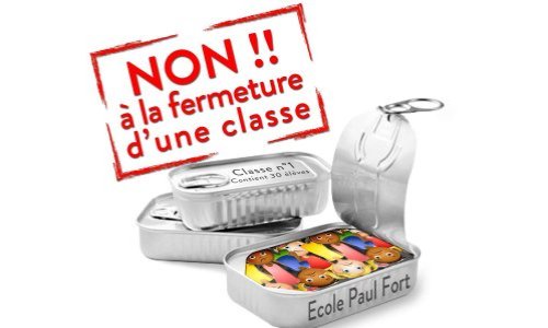 NON à la fermeture d'une classe pour la rentrée 2018 - 2019 !